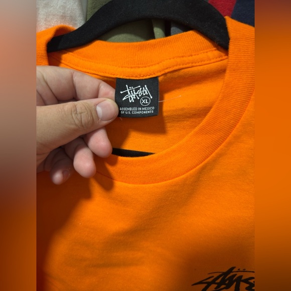 Stussy Paris city capture “orange “ sz XL brand new - Picture 3 of 4